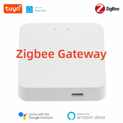 Tuya Smart Gateway Hub Multi-Model Smart Home Life Bridge Bluetooth Zigbee APP Wireless 2.4Gwifi Remote Control Alexa Google