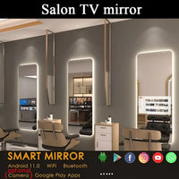 Smart Mirror Touch Screen Built for Modern Bathrooms, Waterproof Tempered Glass, LED Lighting, App Integration