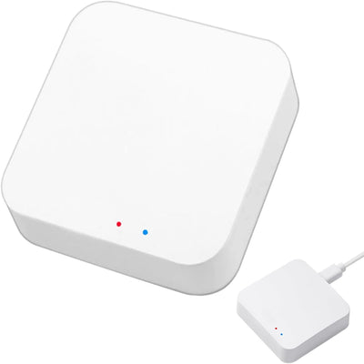 3.0 Hub Wifi & Bluetooth Dual Mode Gateway, Only for Tuya Product Smart Home Bridge Wireless Remote Controller,Intelligent Bridge Wireless Smart Home Gateway Voice Control via Alexa,Google Home