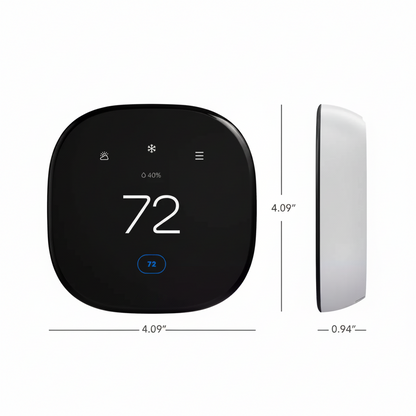 Smart Thermostat Enhanced: Energy Star Certified, Compatible with Alexa & Google Assistant, 3-Year Warranty