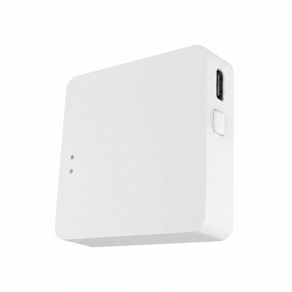 Smart Multi-Mode Gateway, Zigbee 3.0 & Bluetooth Mesh Hub, Tuya Smart Life App Control, Compatible with Alexa & Google Home, 2.4Ghz Wireless Bridge (White)