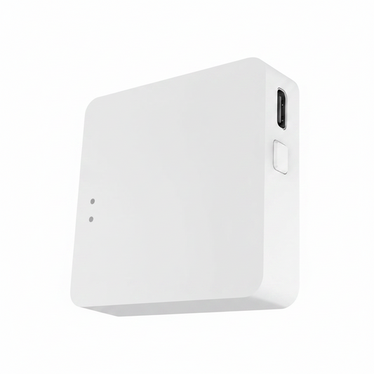 Smart Multi-Mode Gateway, Zigbee 3.0 & Bluetooth Mesh Hub, Tuya Smart Life App Control, Compatible with Alexa & Google Home, 2.4Ghz Wireless Bridge (White)